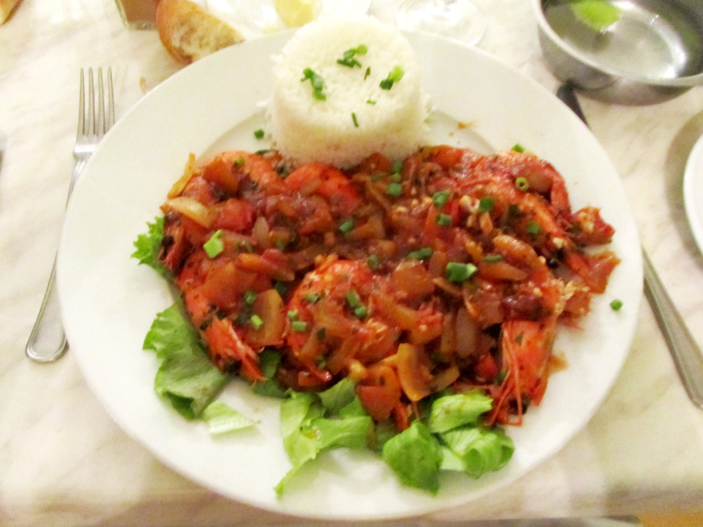 Crevettes à la provençale