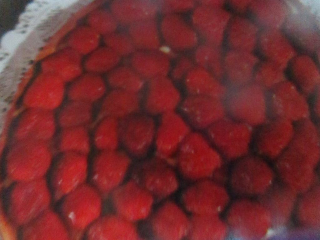 Tarte aux fraises traditionnelles(avec crème pâtissière)